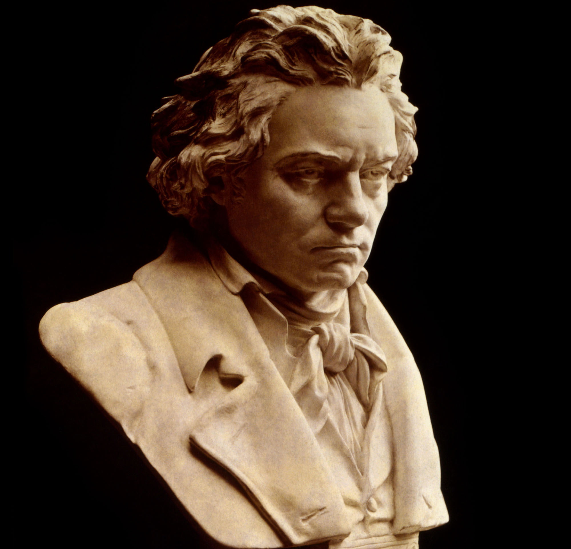 Бетховен фото в профиль