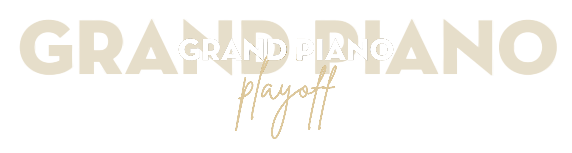 Grand Piano Playoff logo